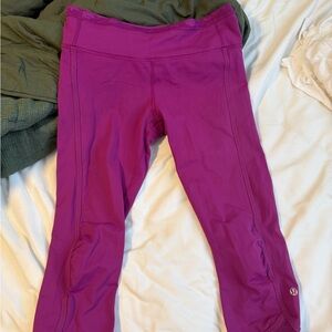 lululemon athletica Girls' Bright Magenta Performance Leggings